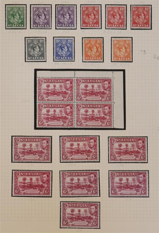 A mint and used accumulation of British Empire stamps